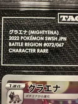 Mightyena 072/067 CHR Battle Region TAG 10 Gem Mint Japanese Pokemon Card - Image 5