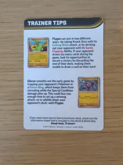 Pokemon TCG Mega Lopunny Phantasmal Flames Prerelease Trainer Tips Art Card - Image 2