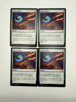 4x Arcane Signet -- Various - LP - English MTG - Image 1