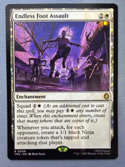 Endless Foot Assault - NM - MTG Magic TMNT TMC #8 (0008) - Image 1