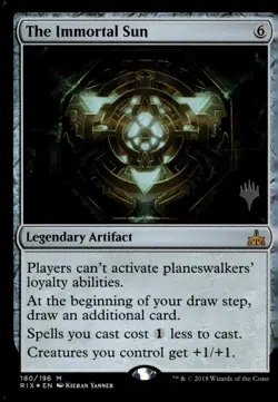 Promo Pack: Core Set 2020 #180 The Immortal Sun - Image 1