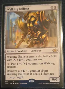 Magic: The Gathering Walking Ballista Jumpstart 2022 Rare Artifact Creature - Image 1
