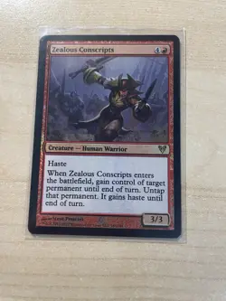 Zealous Conscripts Avacyn Restored Foil - Image 1
