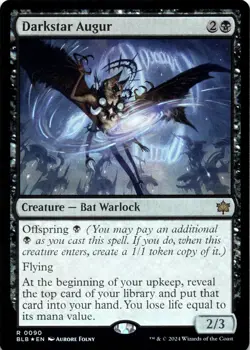 Darkstar Augur FOIL Bloomburrow Magic MTG NM - Image 1