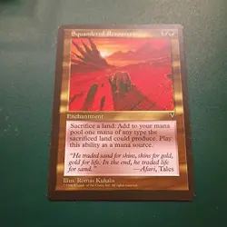 MtG Squandered Resources: Visions 1996 LP ACTUAL PHOTOS! - Image 1