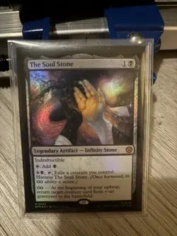 Magic the Gathering the Soul Stone, Marvel's Spider-Man, Regular Mythic NM FOIL - Image 1