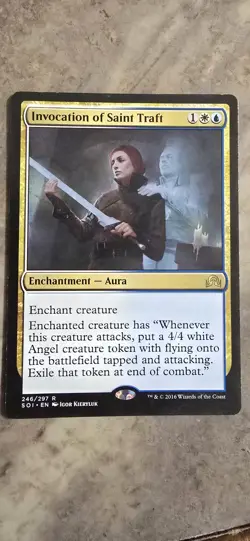 Invocation of Saint Traft Shadows over Innistrad Regular - Image 1