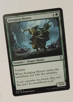 MTG Avenging Hunter 215/361 CLB Commander Legends Battle for Baldur's Gate 2022 - Image 1