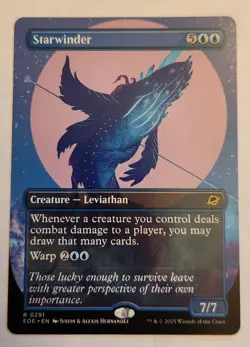 Starwinder (Borderless) Edge of Eternities Regular Rare NM+ - Image 1