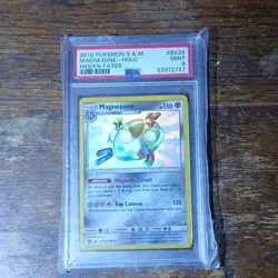 Pokemon TCG Magnezone SV29/SV94 Shiny Vault Holo Rare PSA 9 Hidden Fates 2019 - Image 1