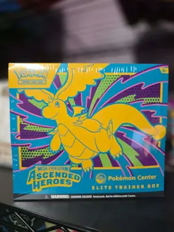 Pokemon TCG: Ascended Heroes Pokemon Center ETB with Case - New, Factory Sealed - Image 1
