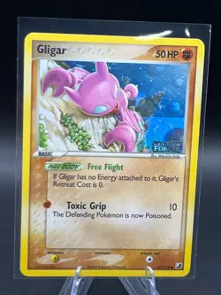 CONVERGENCE ERROR Pokemon TCG Gligar 57/115 Unseen Forces Reverse Holo - Image 1