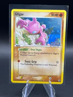 CONVERGENCE ERROR Pokemon TCG Gligar 57/115 Unseen Forces Reverse Holo - Image 3