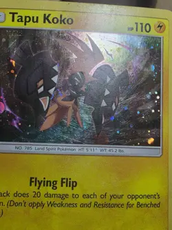 Pokemon HP Tapu Koko - Promo Alternate Art Promos SM30a - Image 5