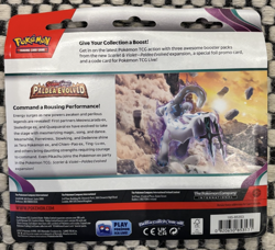 Paldea Evolved Triple Blister Varoom Promo New & Sealed Pokemon TCG - Image 2