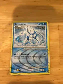 Pokemon TCG Arceus Lv.100 AR4 Holo - 2009 Platinum Arceus (with a swirl) - Image 1
