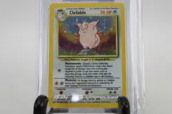 Pokemon Jungle Clefable 1/64 Holo No Set Symbol CGC GEM MINT 10 - Image 2
