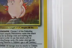 Pokemon Jungle Clefable 1/64 Holo No Set Symbol CGC GEM MINT 10 - Image 3
