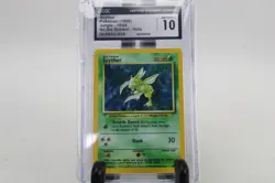 Pokemon Jungle Scyther Holo 10/64 No Set Symbol GEM MINT 10 CGC - Image 2