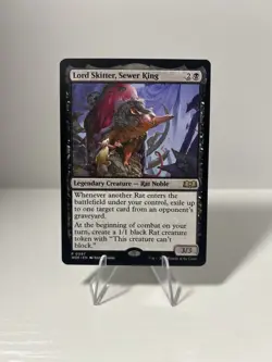MTG Lord Skitter, Sewer King Wilds of Eldraine NM R Magic - Image 1