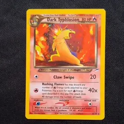 Dark Typhlosion - (NM) Neo Destiny Holo 10/105 2000 English Pokemon TCG - Image 1