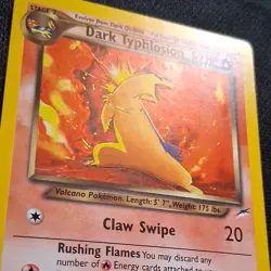 Dark Typhlosion - (NM) Neo Destiny Holo 10/105 2000 English Pokemon TCG - Image 4