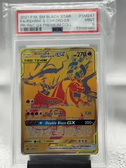Pokemon Zapdos EX SIR Scarlet & Violet 151 PSA 10 + Zard & Reshiram PSA 9 - Image 2