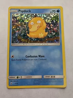 Pokemon TCG Psyduck 2/12 McDonald’s Promo 2018 Holo Rare - Image 2