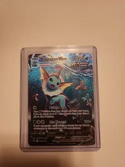 Vaporeon VMAX SWSH182 Pokemon Sword & Shield Promo English NM Regular Size - Image 1