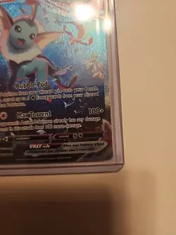 Vaporeon VMAX SWSH182 Pokemon Sword & Shield Promo English NM Regular Size - Image 2