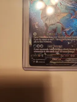 Vaporeon VMAX SWSH182 Pokemon Sword & Shield Promo English NM Regular Size - Image 3