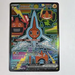 Pokemon TCG Rotom ex Full Art Holo Ultra Rare 126/094 ME02 190 HP English - Image 1