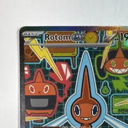 Pokemon TCG Rotom ex Full Art Holo Ultra Rare 126/094 ME02 190 HP English - Image 2