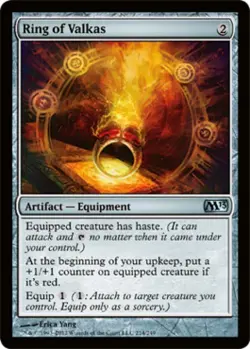 Ring of Valkas - Light Play MTG Magic 2013 Core Set - Image 1