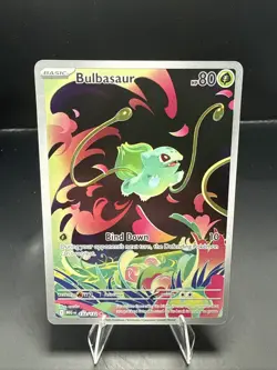 Pokemon 2025 Pokemon Mega Evolutions 133/132 Bulbasaur Illustration Rare - Image 2