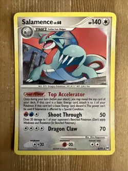 Pokemon TCG Salamence Arceus 8/99 Holo Holo Rare MP - Image 1