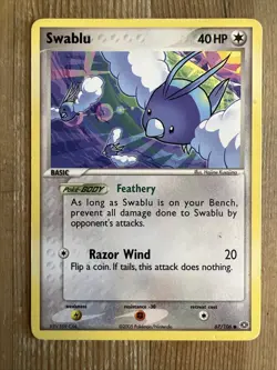 Pokemon TCG Swablu EX Emerald 67/106 Regular Common MP - Image 1