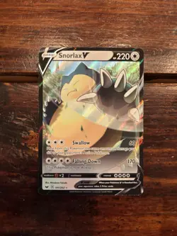 Pokemon TCG Snorlax V 141/202 - Sword & Shield - NM - Image 1
