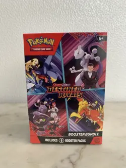 Pokemon TCG: Destined Rivals Booster Bundle 6 Packs Factory Sealed - Image 2