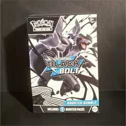 Pokemon Scarlet & Violet Black Bolt Booster Bundle 6 Packs Factory Sealed￼ - Image 1