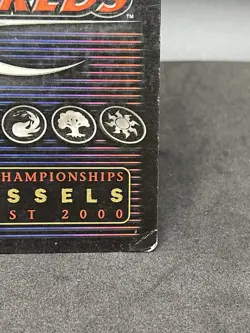 Tangle Wire 139/143 Magic Gathering MTG Gold Border Championship Brussels 2000 - Image 3