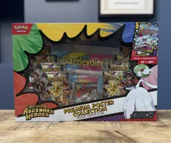 Pokemon Ascended Heroes Premium Poster Collection Mega Gardevoir New/Sealed 👾💨 - Image 4