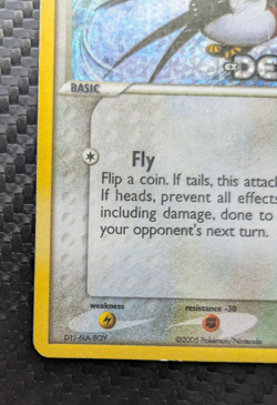 Taillow Deoxys 80/107 Reverse Holo Stamped Heavily Played 2005 Vintage Pokemon - Image 5