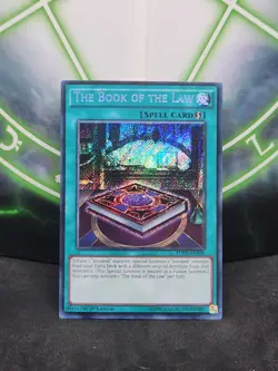 Yugioh The Book of the Law FUEN-EN036 Secret Rare 1st Edition NM - Image 1