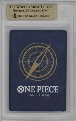 MONKEY D LUFFY 2025 ONE PIECE DAY DALLAS PROMO ST10-006 BGS 9.5 TRUE GEM PLUS - Image 2