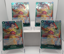 Kikunojo Playset - OP14-023 x4 - The Azure Sea's Seven - One Piece TCG - English - Image 1