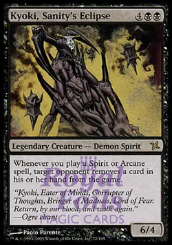 Kyoki Sanity's Eclipse 1x FOIL BOK MTG Betrayers Kamigawa Rare MINT black - Image 1