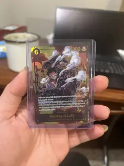 One Piece Monkey.D.Luffy Royal Blood OP10-118 Secret Rare Foil 7000 - Image 1