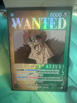 Eustass"Captain"Kid (Wanted Poster) OP01-051 Pillars of Strength Foil LP - Image 1