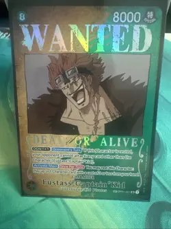 Eustass"Captain"Kid (Wanted Poster) OP01-051 Pillars of Strength Foil LP - Image 2
